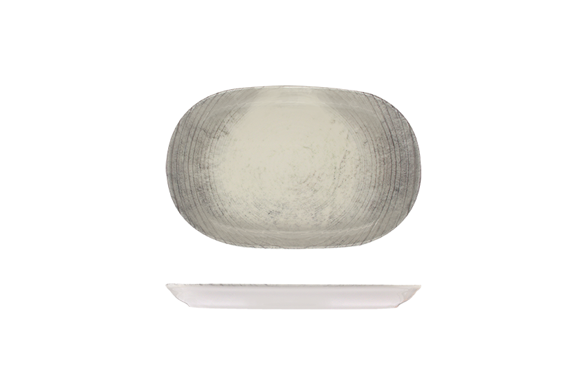 Oval Platter  330mm X 210mm - Fume: Pack of 6