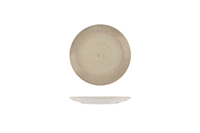 Round Plate - Coupe170mm -Tornio: Pack of 12