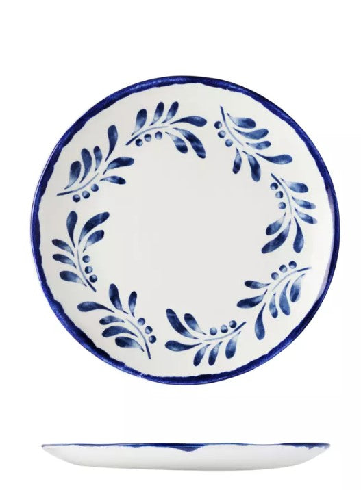 Round Coupe Plate 230mm, Dudson Mediterranean: Pack of 6