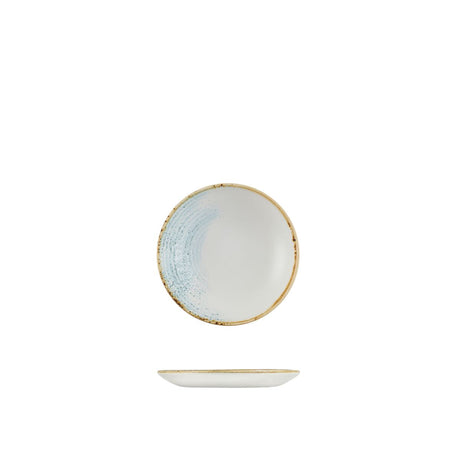 Round Plate-Coupe, 165mm, Aquamarine: Pack of 6