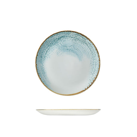 Round Plate-Coupe, 260mm, Aquamarine: Pack of 6