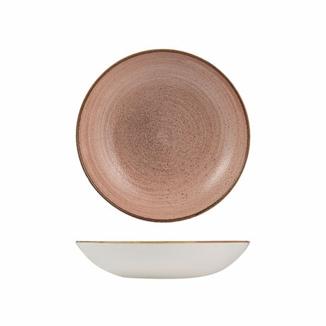 Bowl-Coupe, 248mm / 1136ml, Raw Terracotta: Pack of 6