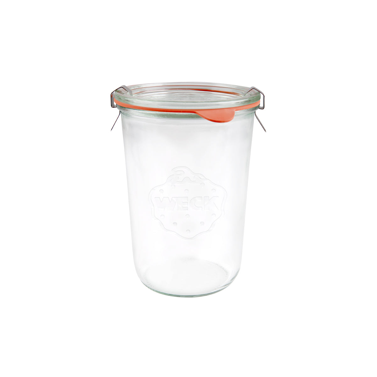 Complete Glass Jar with Lid, Seal and clamps (743) / 850ml , 100x147mm: Pack of 6