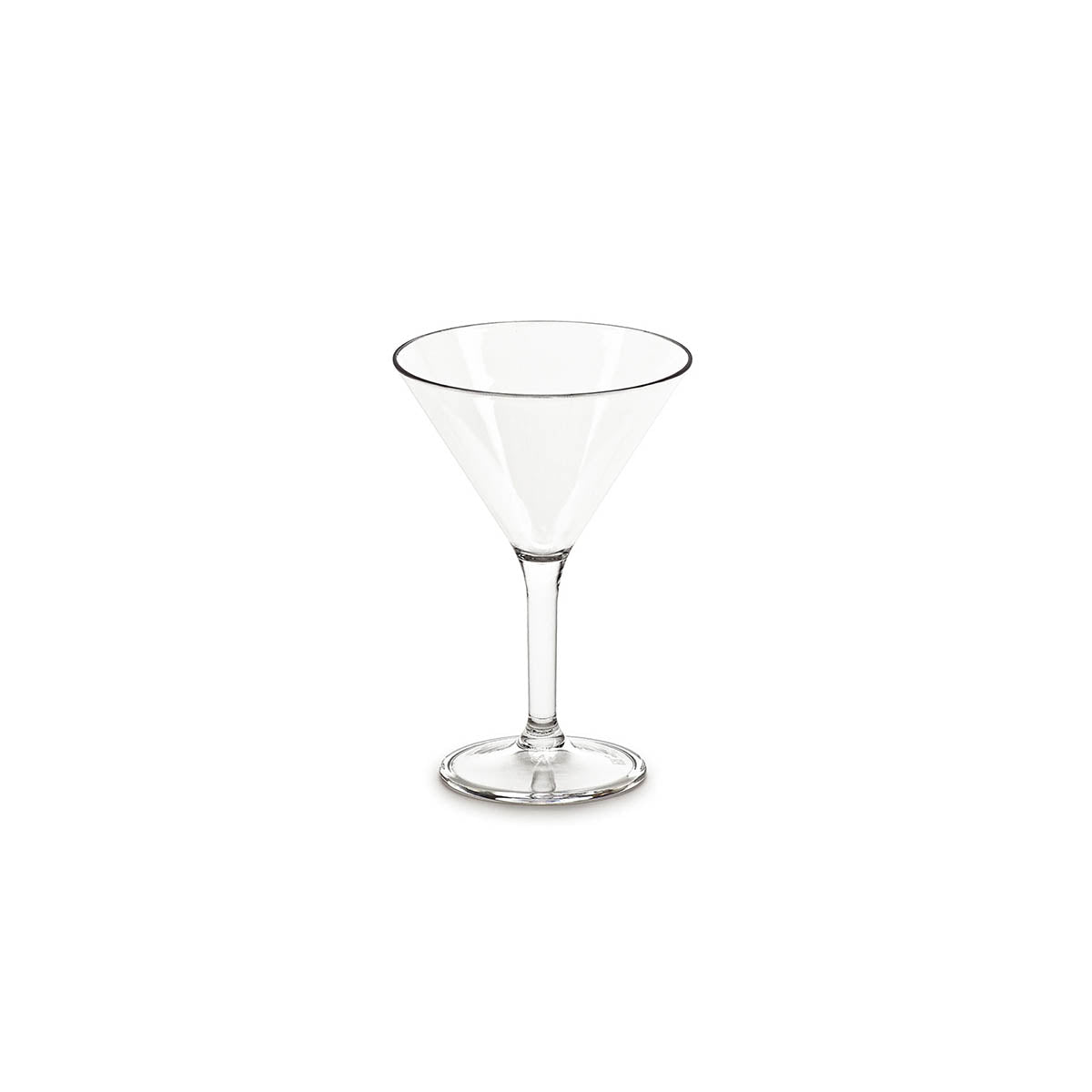 Unbreakable Essentials Martini, Polycarbonate - 280ml: Pack of 4