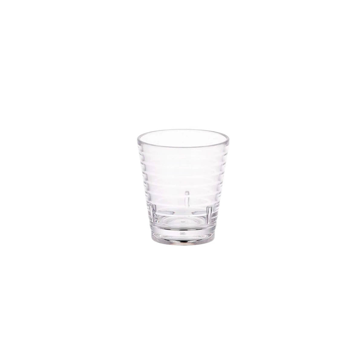 Unbreakable Essentials Ribbed Stack Rocks, Polycarbonate - 280ml: Pack of 4