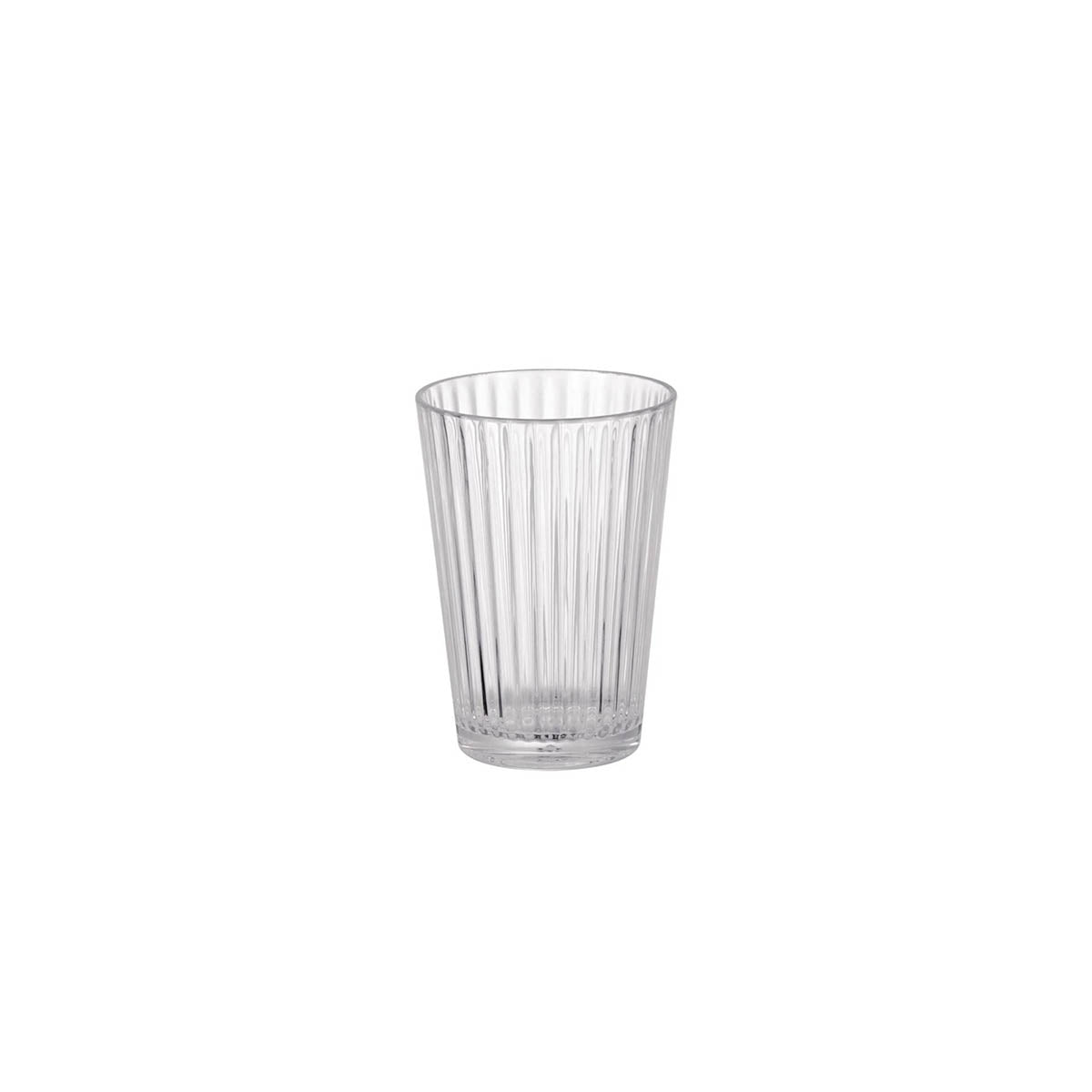 Unbreakable Bamboo Stackable Tumbler, Polycarbonate - 560ml: Pack of 4