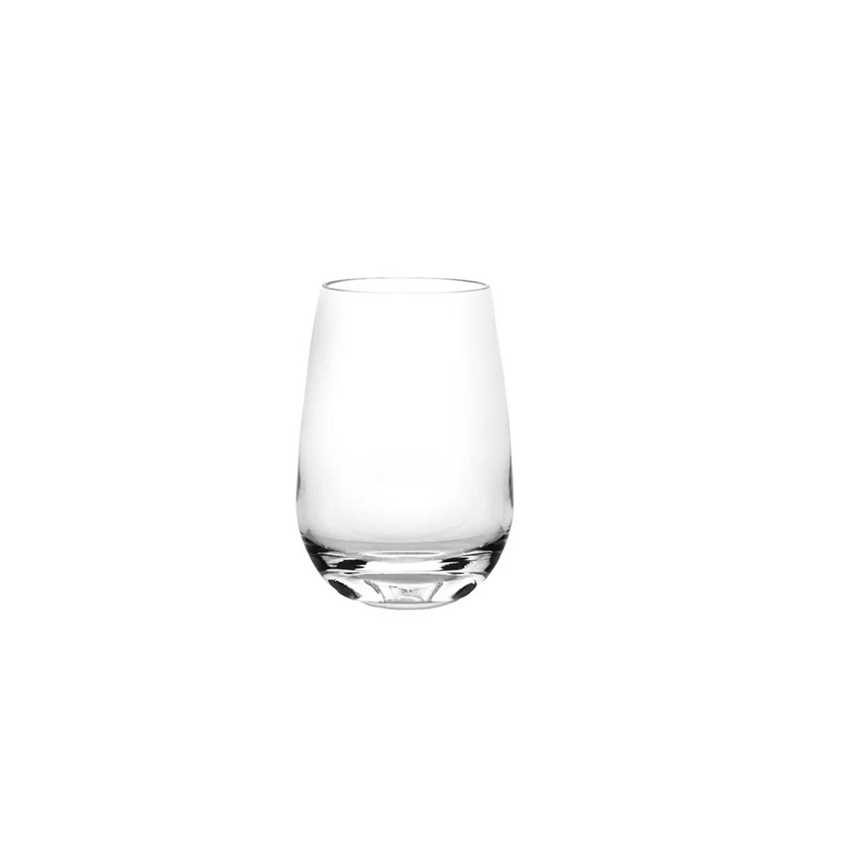 Unbreakable Essentials Stemless Wine, Polycarbonate - 350ml: Pack of 4