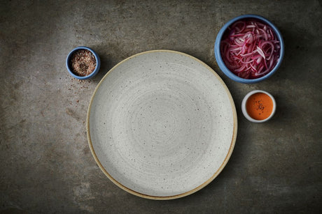 Coupe Bowl - 182mm / 426ml, Raw Grey: Pack of 12