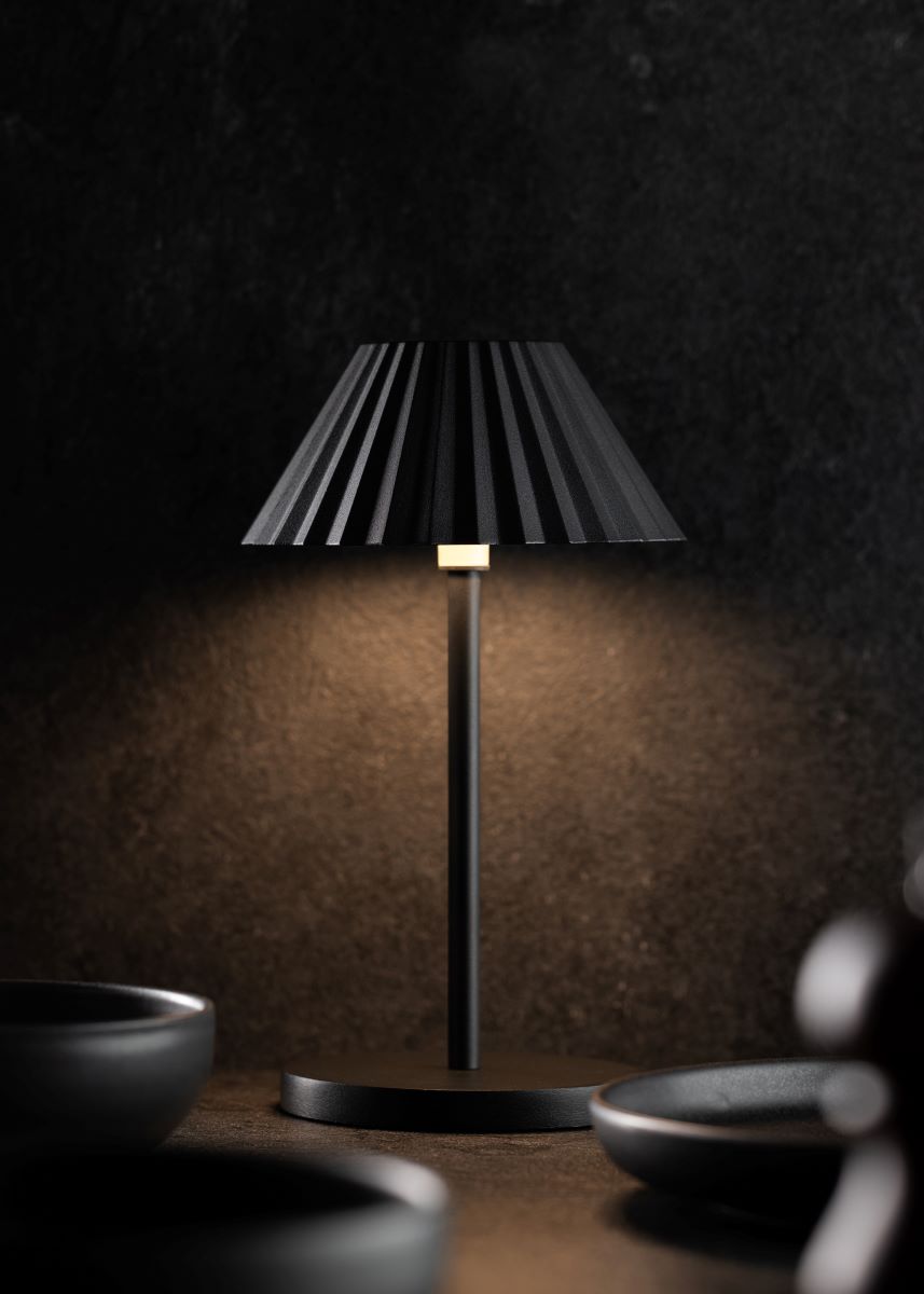 Aruba Led Cordless Lamp 230mm Black