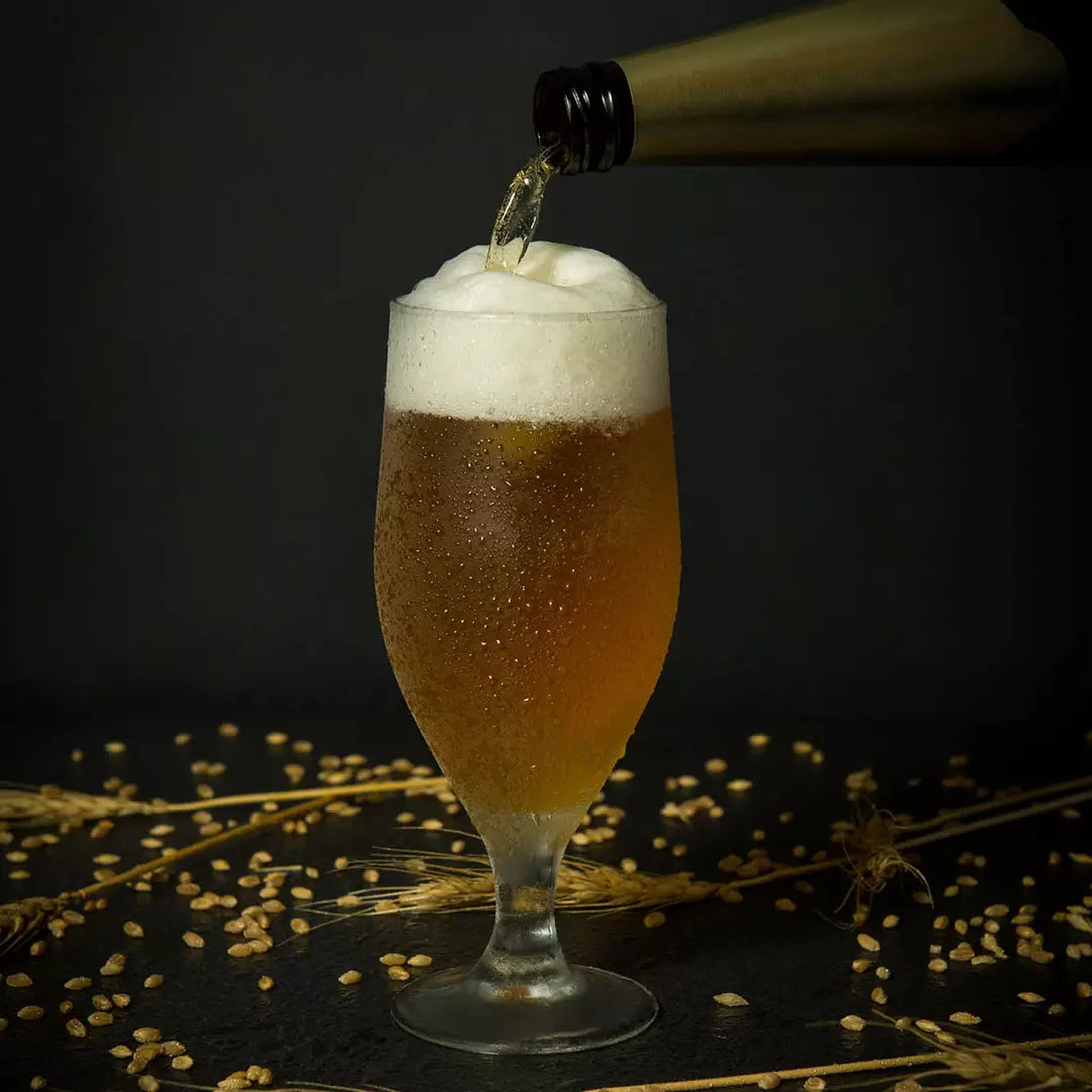 Dunkel Beer Glass - Tempered, 380Ml, Vicrila: Pack of 6