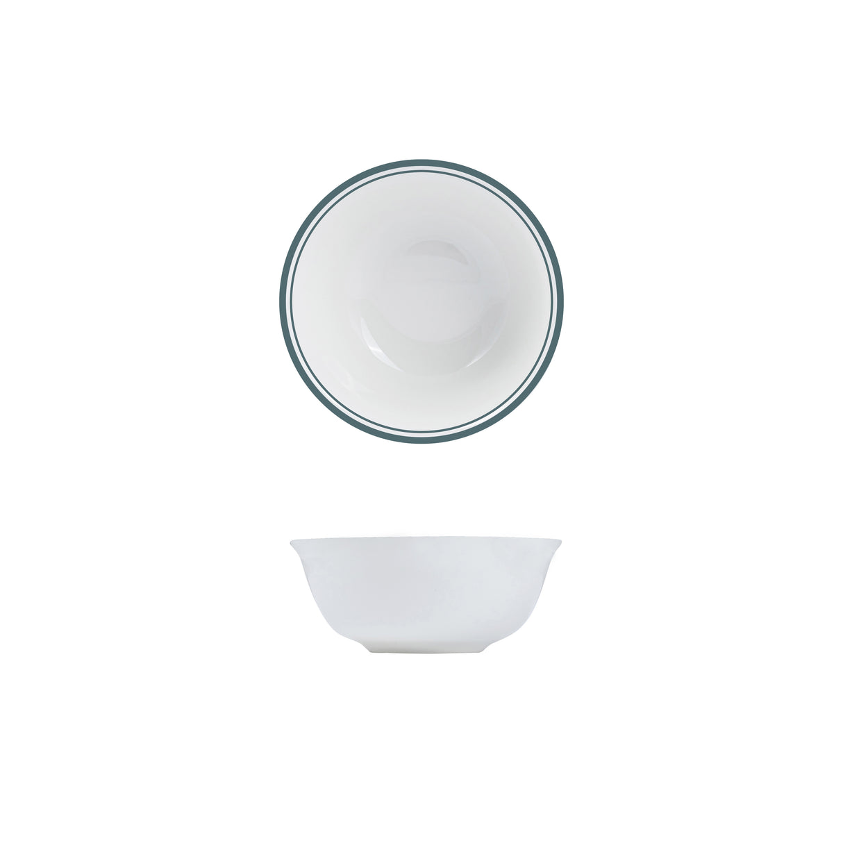 Nano Cru Cereal Bowl Green 160mm/ 580Ml : Pack of 12