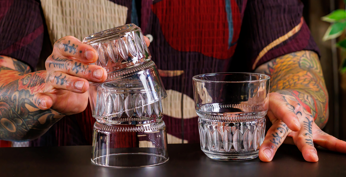 Rocks Glass stackable