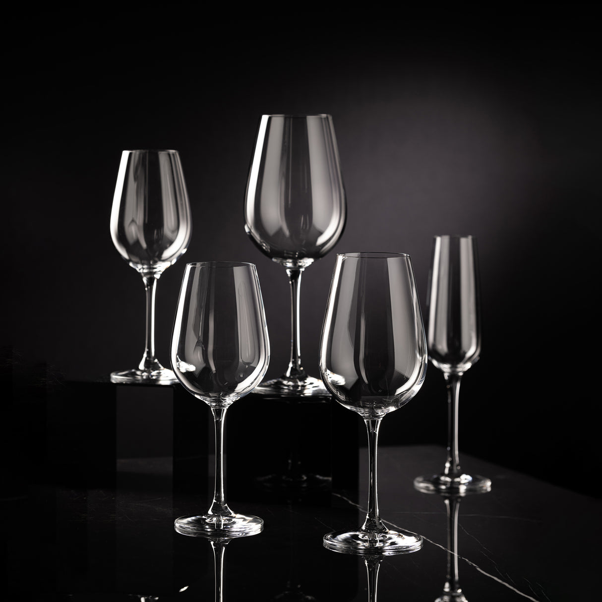 Mississippi Flute, 210Ml, Crown Crystal- Pack of 36