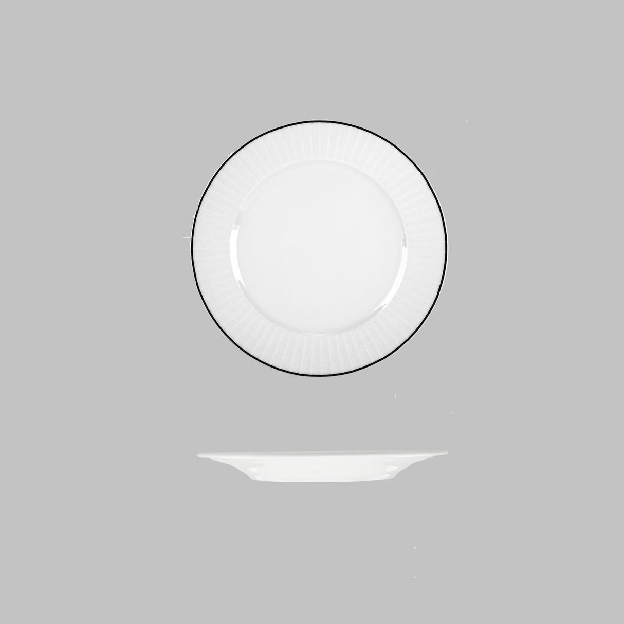 Round Plate Wide Rim - 270mm: Pack of 12