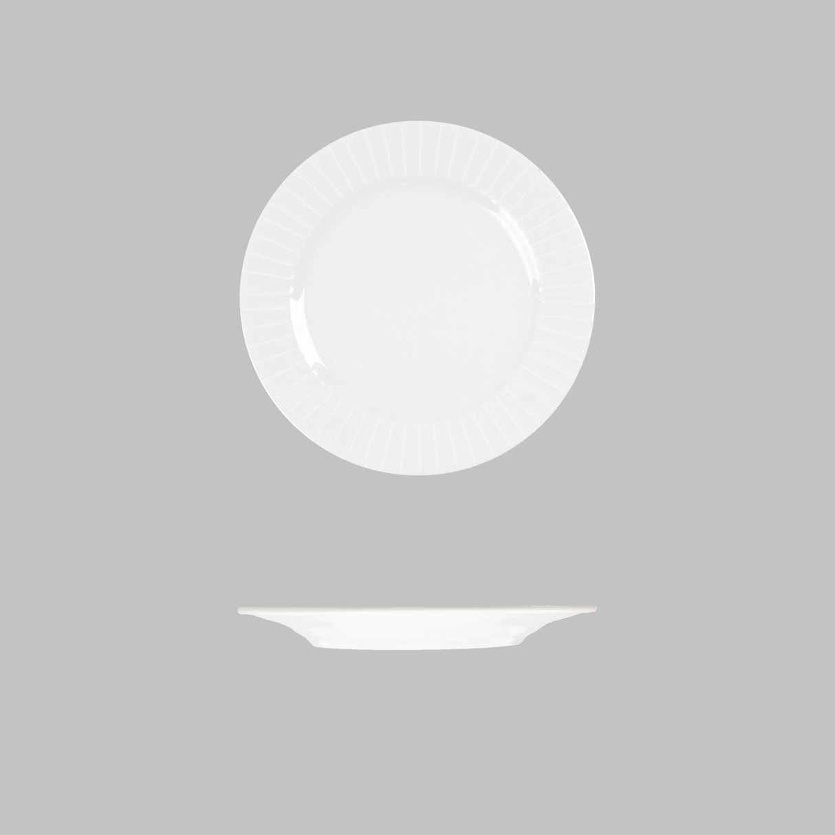 Round Plate Wide Rim - 170mm: Pack of 24