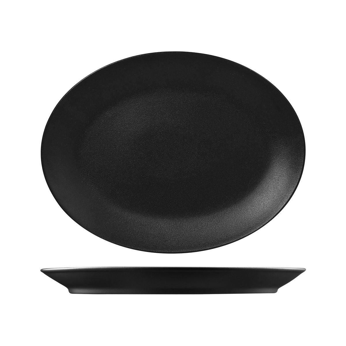 Neo Fusion Volcano Oval Coupe Platter 360mm X 270mm