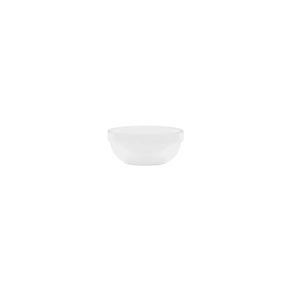 Salad Dish - 110mm, Polycarbonate, Clear: Pack of 10