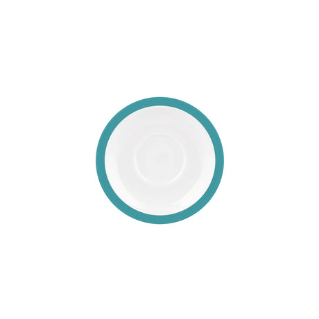 Stocked Studio Tea Saucer 146mm Aqua Foam Light Blue