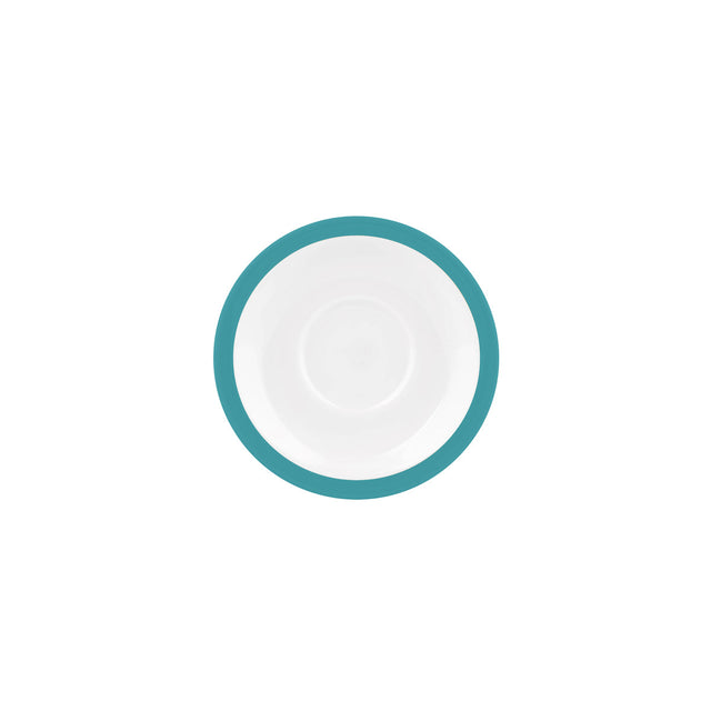 Stocked Studio Tea Saucer 146mm Aqua Foam Light Blue