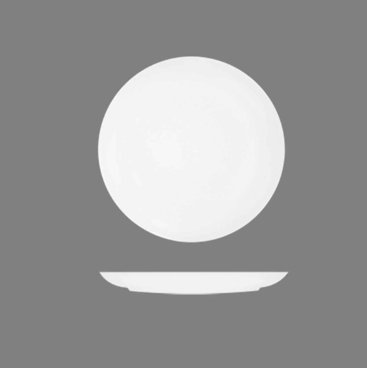 Fedra Round Coupe Plate - 180mm: Pack of 24