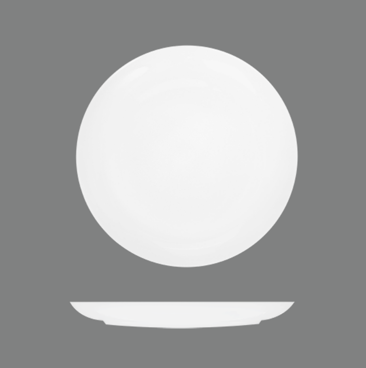 Fedra Round Coupe Plate - 210mm: Pack of 12