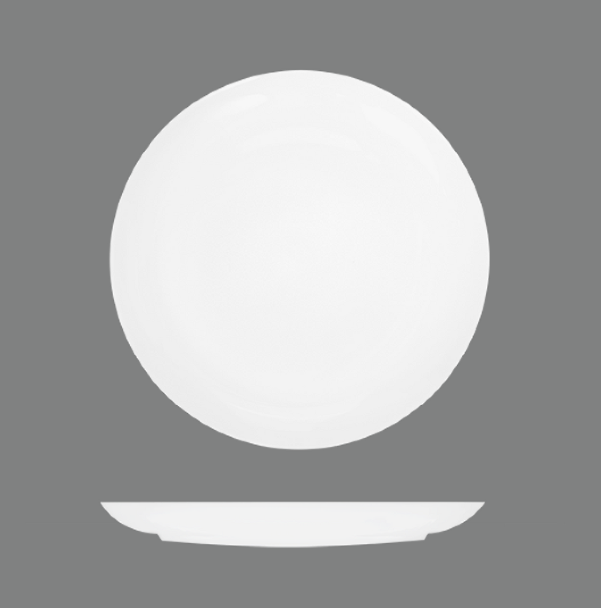 Fedra Round Coupe Plate - 240mm: Pack of 12