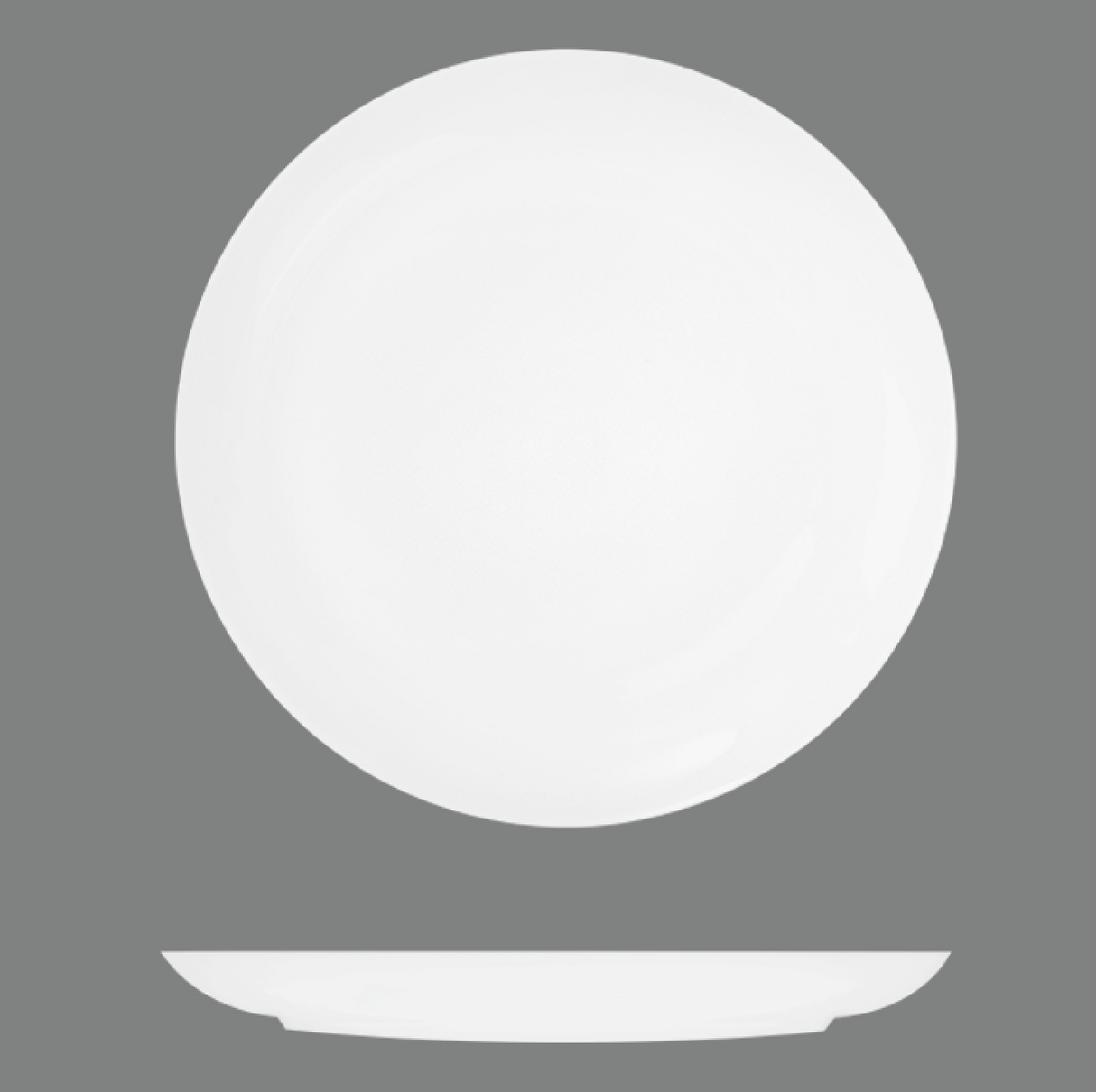 Fedra Round Coupe Plate - 290mm: Pack of 12