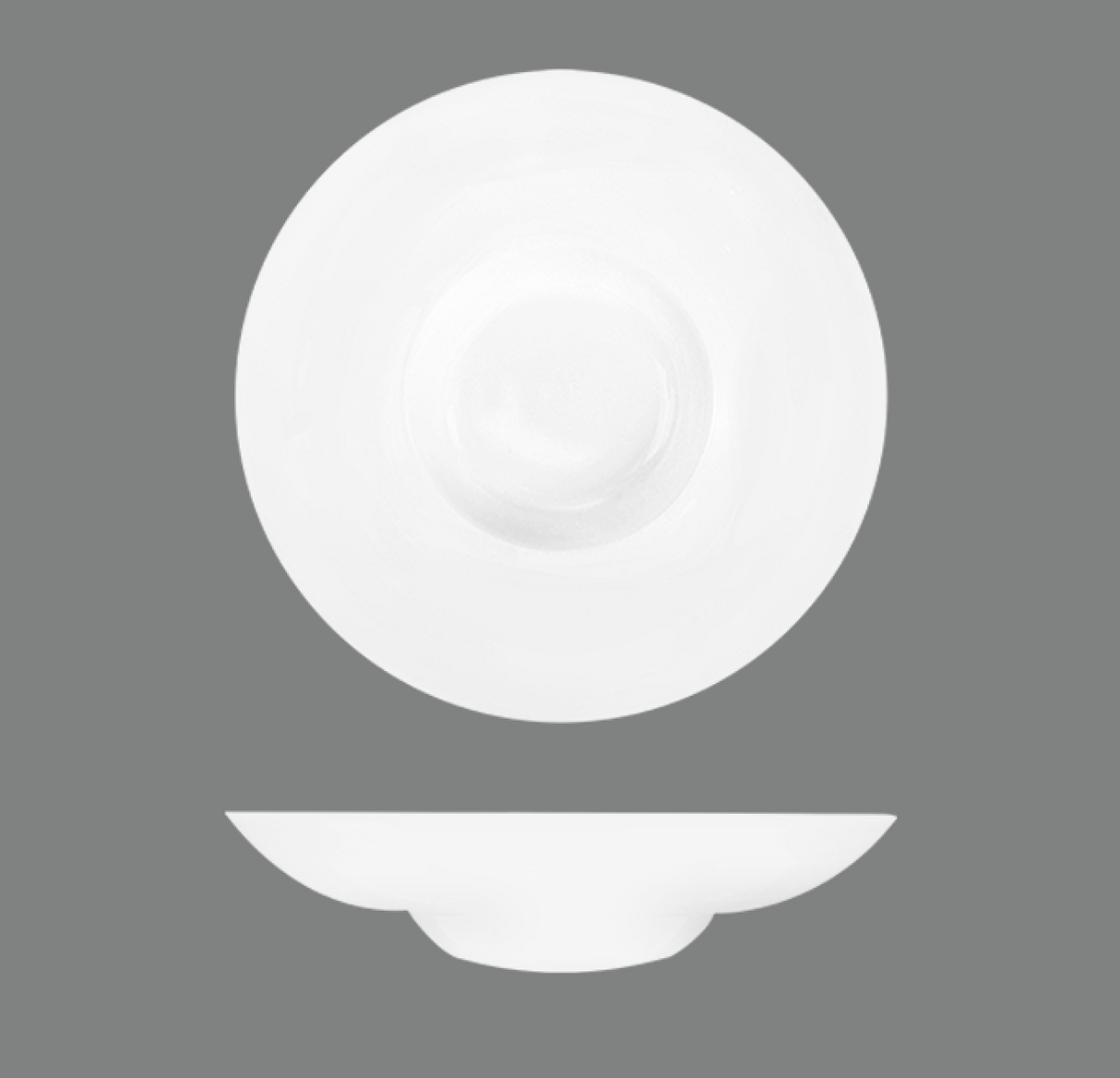 Fedra Round Gourmet Bowl High Sided - 220ml: Pack of 6