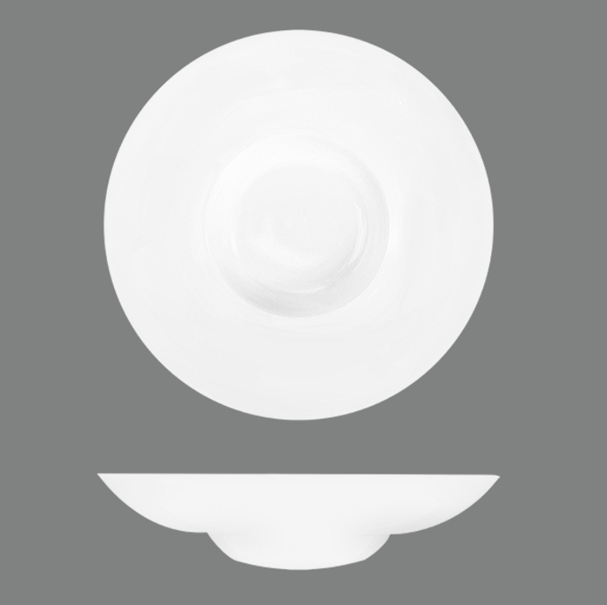 Fedra Round Gourmet Bowl High Sided - 240ml: Pack of 6