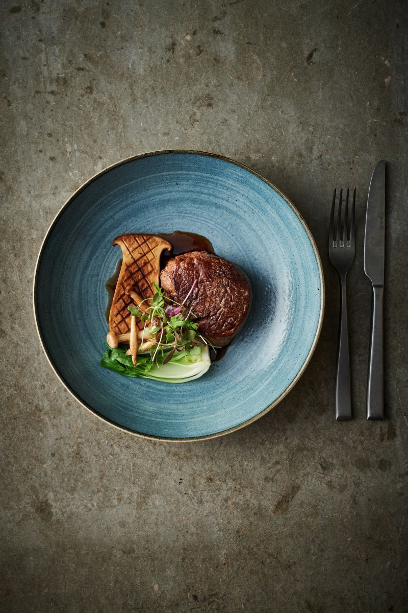 Round Coupe Plate - 165mm, Raw Teal: Pack of 12