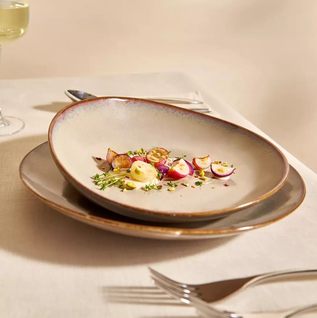 Elevated Coupe Plate 240mm Ariane, Splash: Pack of 12