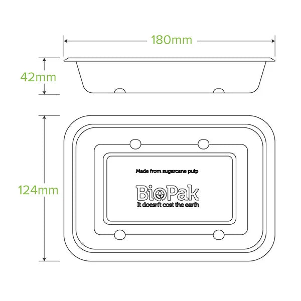 500ml base - natural - Carton of 500 units