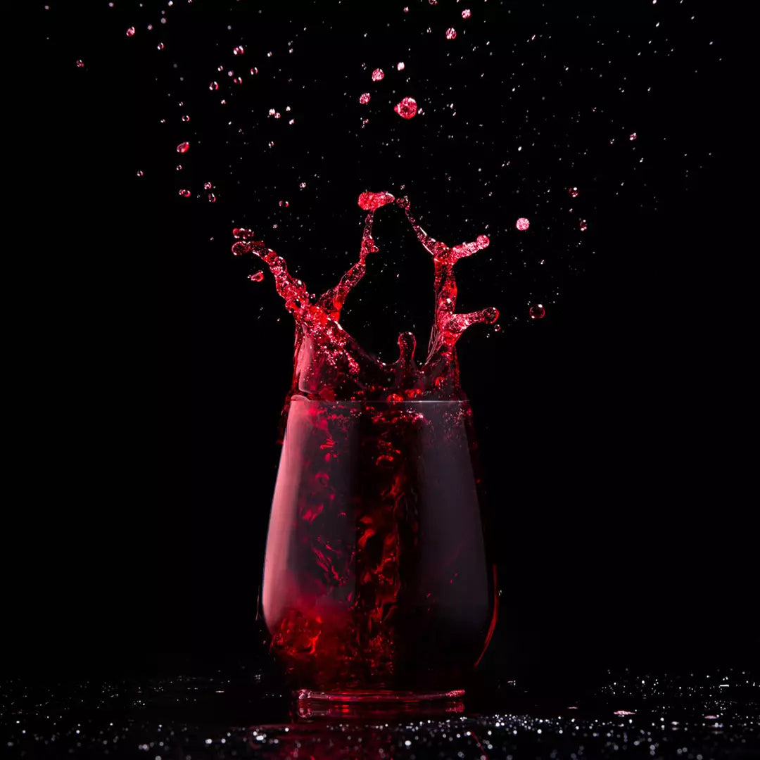 Vino Stemless - 400ml, with 150ml Pour Line, Polycarbonate: Pack of 6