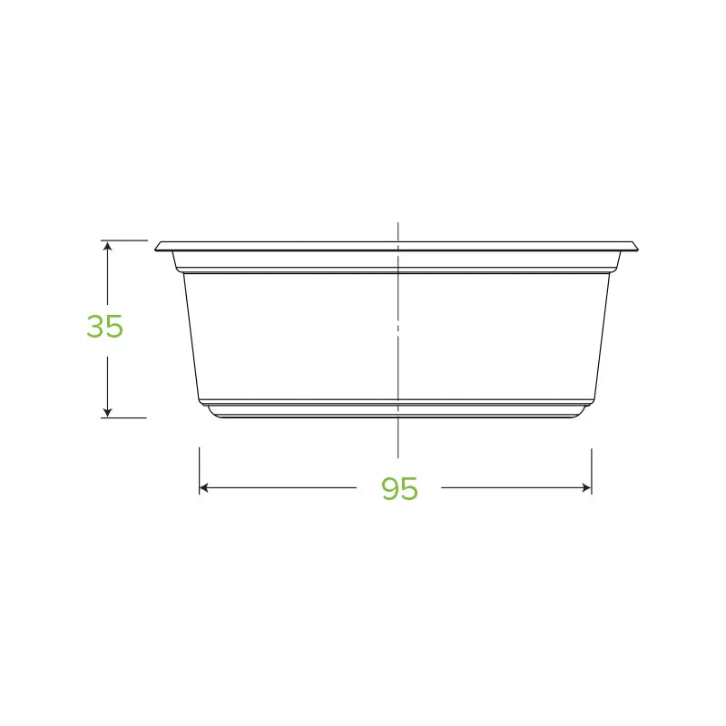 240ml Bowl - Clear - Carton of 500 units