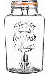 Kilner - Glass Storage Jar with Dispensing Tap, 5L