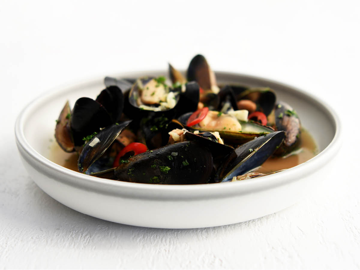 Bistro Organic Flared Bowl 232X220mm Frosted Steel: Pack of 3