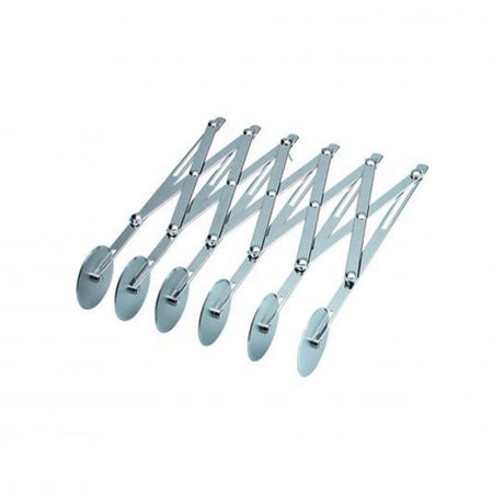 6 Wheel Dough Divider from Chef Inox. made out of Stainless Steel 18/10 and sold in boxes of 1. Hospitality quality at wholesale price with The Flying Fork!