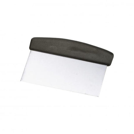 Dough Scraper - 150x75mm, Stainless Steel from Chef Inox. made out of Stainless Steel and sold in boxes of 12. Hospitality quality at wholesale price with The Flying Fork!