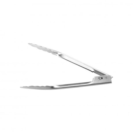 Utility Auto-Lock Tong - 230mm from Chef Inox. made out of Stainless Steel and sold in boxes of 6. Hospitality quality at wholesale price with The Flying Fork!