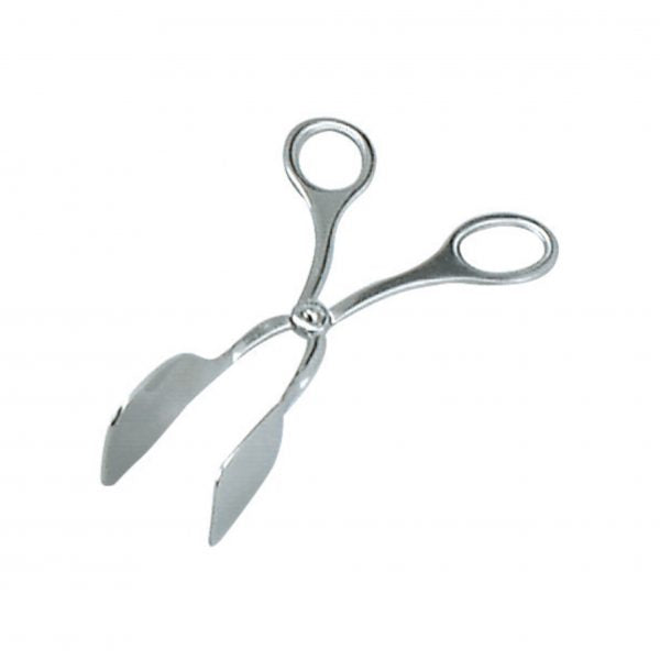 Cake Tong - Scissor Type from Chef Inox. made out of Stainless Steel and sold in boxes of 1. Hospitality quality at wholesale price with The Flying Fork!