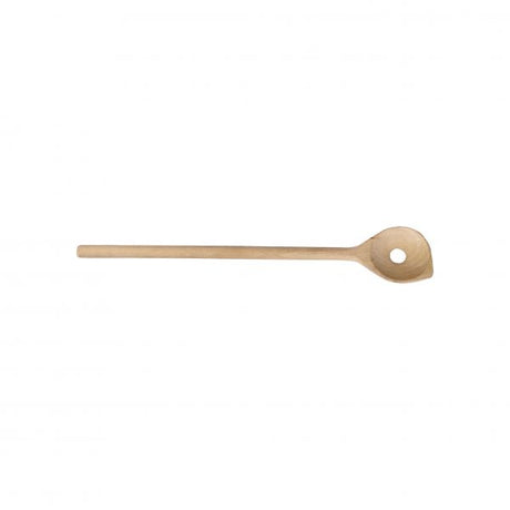 Wood Spoon With Hole - 350mm, Beechwood from Chef Inox. made out of Wood and sold in boxes of 6. Hospitality quality at wholesale price with The Flying Fork!