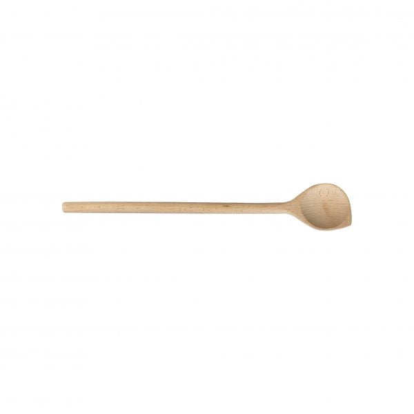 Solid Wood Spoon - 3500mm, Beechwood from Chef Inox. Solid, made out of Wood and sold in boxes of 6. Hospitality quality at wholesale price with The Flying Fork!