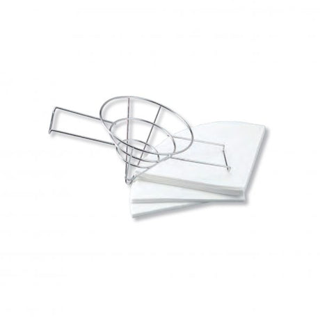 Regular Filter Papers (50 Pack) from Chef Inox. made out of Paper and sold in boxes of 1. Hospitality quality at wholesale price with The Flying Fork!