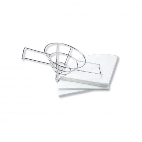 Large Filter Papers (50 Pack) from Chef Inox. made out of Paper and sold in boxes of 1. Hospitality quality at wholesale price with The Flying Fork!