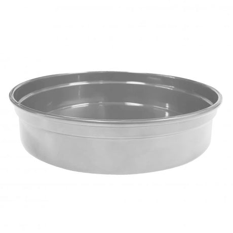 Round Bar Tray - 240x50mm, Silver Aluminum from Chef Inox. made out of Anodised Aluminum and sold in boxes of 1. Hospitality quality at wholesale price with The Flying Fork!