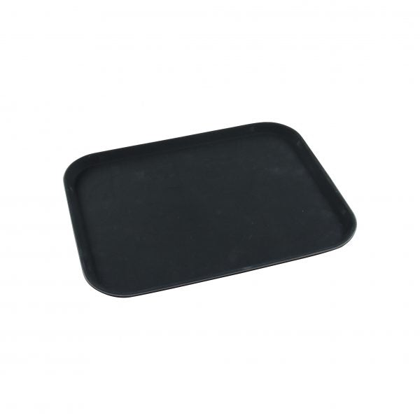 Rectangle Tray - 380x510mm, Platic Non Slip, Black from Chef Inox. made out of Polypropylene and sold in boxes of 1. Hospitality quality at wholesale price with The Flying Fork!