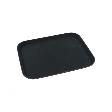 Rectangle Tray - 405x550mm, Platic Non Slip, Black from Chef Inox. made out of Polypropylene and sold in boxes of 1. Hospitality quality at wholesale price with The Flying Fork!
