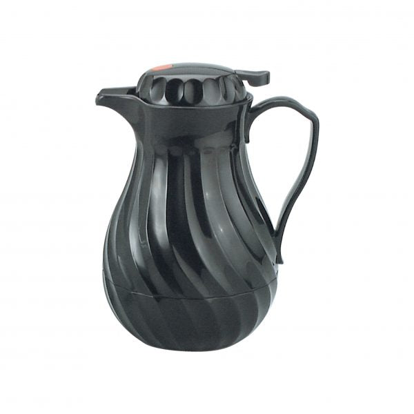 Insulated Jug - 1.2lt, Connoisserve, Black from Kinox. made out of Polyurethane and sold in boxes of 1. Hospitality quality at wholesale price with The Flying Fork!