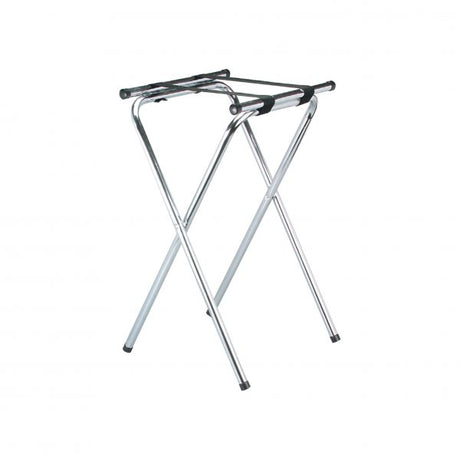 Tray Stand - 480x460x430mm, Chrome from Chef Inox. made out of Anodised Aluminum and sold in boxes of 1. Hospitality quality at wholesale price with The Flying Fork!