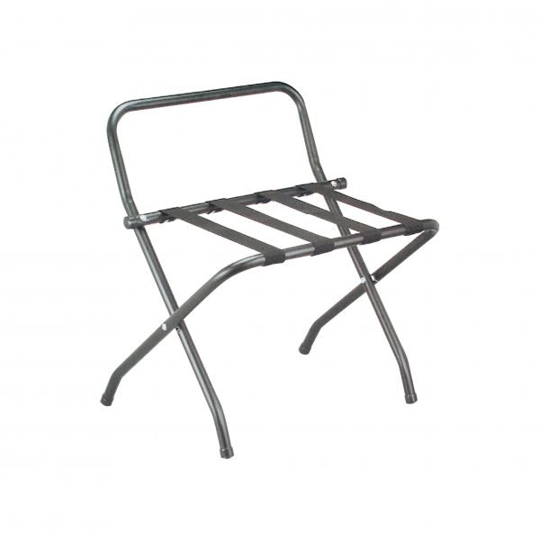 Luggage Rack - 620x460x430mm, Black from Chef Inox. made out of Anodised Aluminum and sold in boxes of 4. Hospitality quality at wholesale price with The Flying Fork!